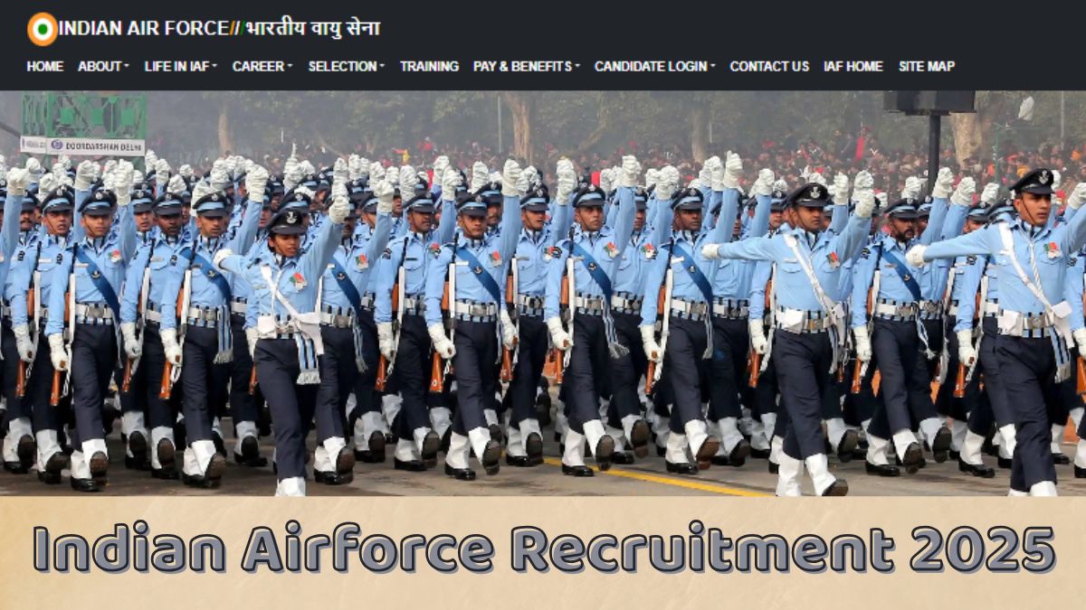 Indian Airforce Recruitment 2025