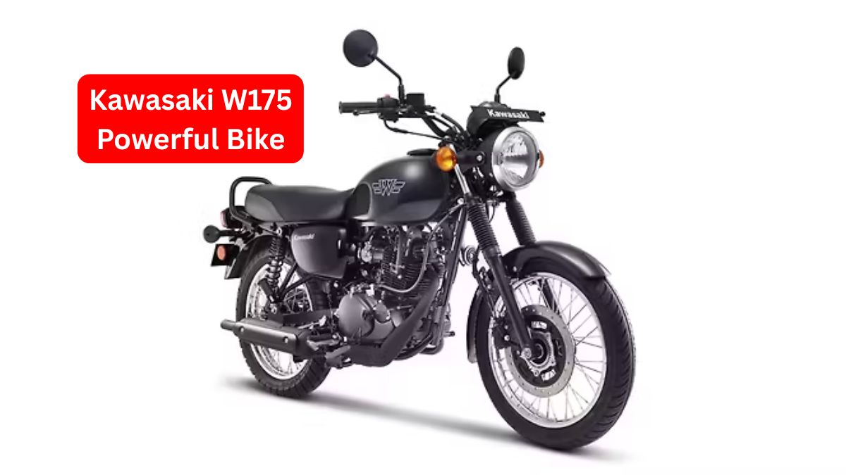 Kawasaki W175 powerful bike