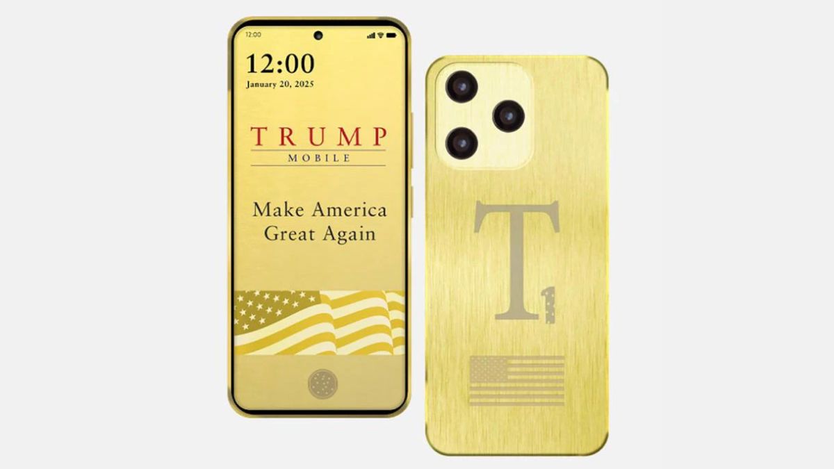 Gold Trump Phone